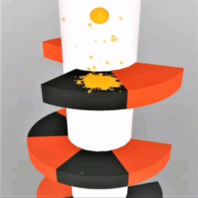 Helix Jump Stack Ball