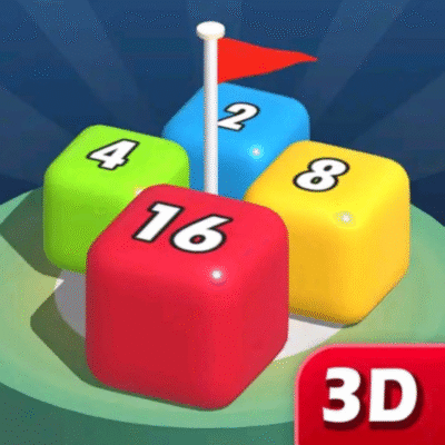 2048 3D Merge Cube