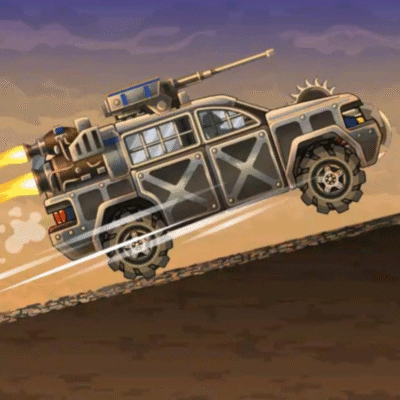 Military Vehicle Stunt